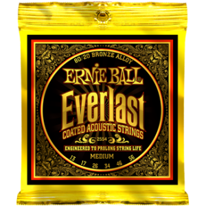 Ernie Ball Everlast Coated Bronze Medium Light 12-54