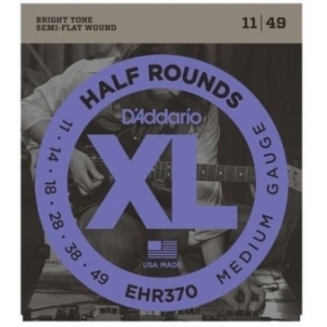 DAddario EHR370 Half Rounds Medium 11-49