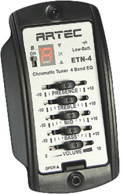 Artec ETN4 akusztikus hangszedő elektronika