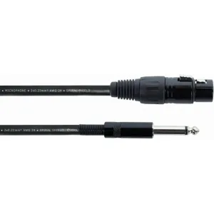 Cordial EM10 FP 10m xlr-jack mikrofonkábel
