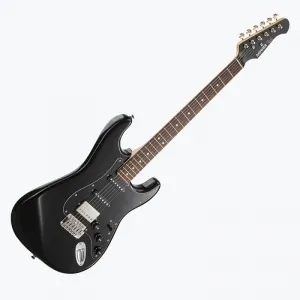 Donner Seeker Deluxe elektromos gitár szett erősítővel, fekete
