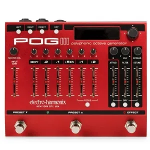 Electro-harmonix EH-Pog3 effektpedál Poliphonic Octave Generator 