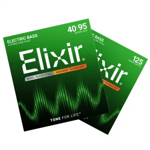 Elixir NanoWeb 40-125 basszus húr