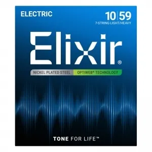 Elixir OptiWeb 19074 10-59 7String Light Heavy