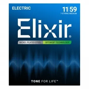 Elixir OptiWeb 19106 11-59 7 String Medium