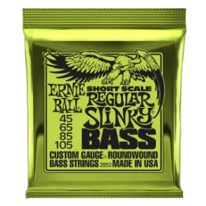 Ernie Ball Nickel Wound Regular Short Scale Bass 45-105