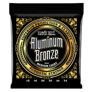 Ernie Ball Aluminum Bronze Medium Light 12-54