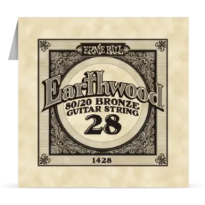 Ernie Ball Bronze Single 028