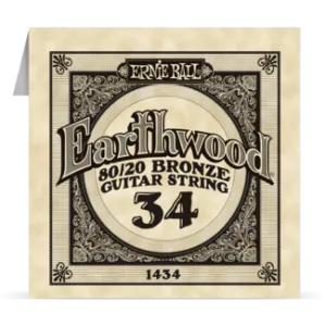 Ernie Ball Bronze Single 034