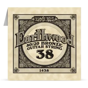Ernie Ball Bronze Single 038