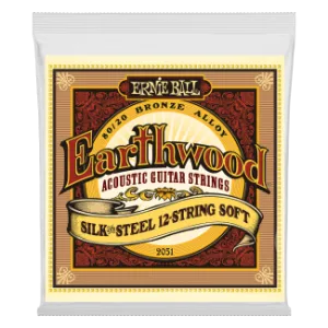 Ernie Ball Earthwood Bronze Silk&Steel 12 String Soft 9-46