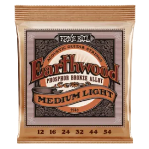 Ernie Ball Earthwood Phosphor Bronze Medium Light 12-54