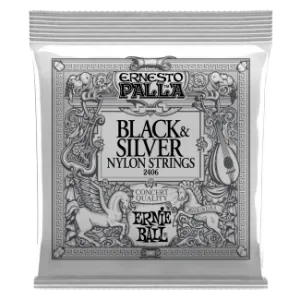 Ernie Ball Ernesto Palla Classical Black&Silver