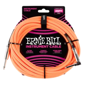 Ernie Ball Ernie Ball Szövetkábel Narancssárga