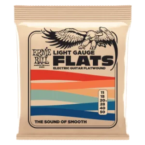 Ernie Ball Flatwound Electric Strings Light 11-50