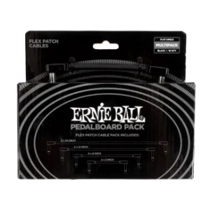Ernie Ball Flex Patch Kábel Multipack Black