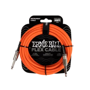Ernie Ball Flexcable 6M Narancs