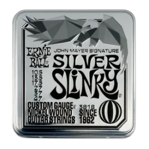Ernie Ball Ernie Ball John Mayer Silver Slinky Limited 3 Sets 10.5-47