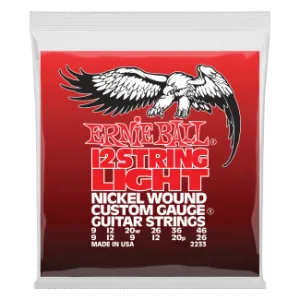 Ernie Ball Nickel Wound 12 Light Wound G 9-46