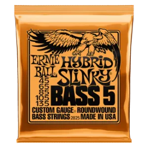 Ernie Ball NICKEL WOUND HYBRID SLINKY BASS 5 STRING 45-135
