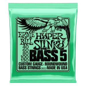 Ernie Ball NICKEL WOUND HYPER SLINKY BASS 5 STRING 40-130