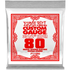 Ernie Ball Nickle Wound Single 080 Long Scale