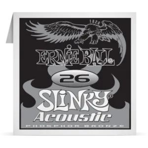 Ernie Ball Phosphor Bronze Single 026