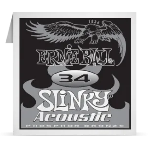 Ernie Ball Phosphor Bronze Single 034