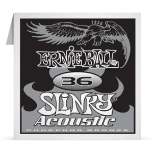Ernie Ball Phosphor Bronze Single 036