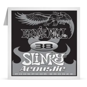 Ernie Ball Phosphor Bronze Single 038