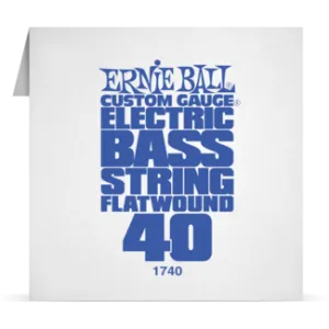 Ernie Ball Single Flatwound Bass 040