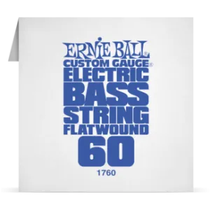 Ernie Ball Single Flatwound Bass 060