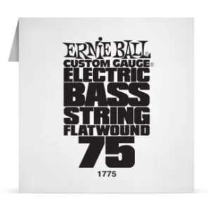 Ernie Ball Single Flatwound Bass 075