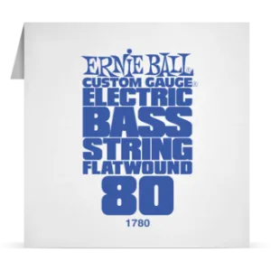 Ernie Ball Single Flatwound Bass 080