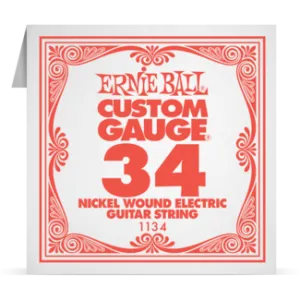 Ernie Ball Single Nickel Wound 034