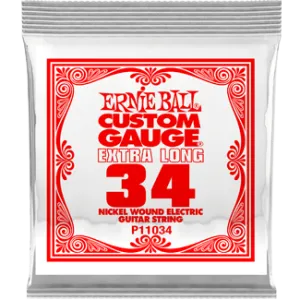 Ernie Ball Single Nickel Wound 034 Long Scale