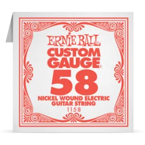 Ernie Ball Single Nickel Wound 058