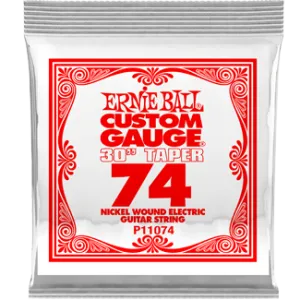 Ernie Ball Single Nickel Wound 074 Long Scale