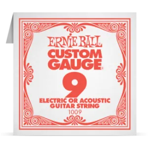 Ernie Ball Single Plain Steel 009