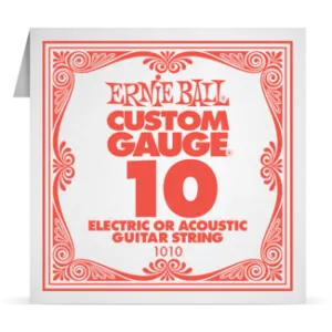 Ernie Ball Single Plain Steel 010