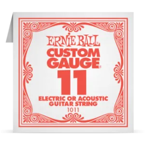 Ernie Ball Single Plain Steel 011