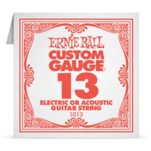 Ernie Ball Single Plain Steel 013