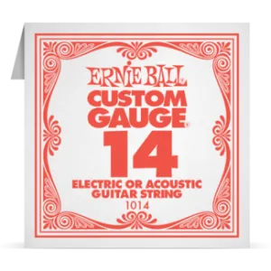 Ernie Ball Single Plain Steel 014
