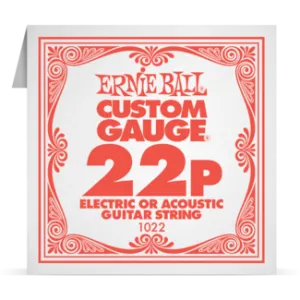 Ernie Ball Single Plain Steel 022