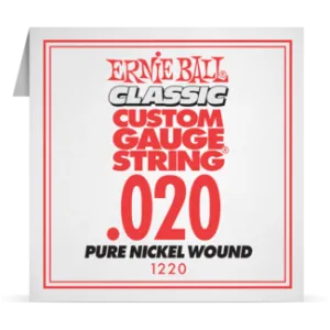 Ernie Ball Single Pure Nickel 020