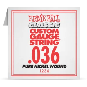 Ernie Ball Single Pure Nickel 036
