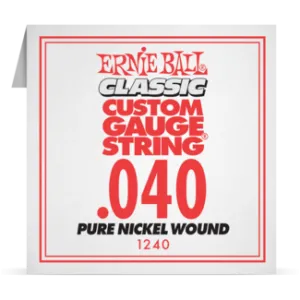 Ernie Ball Single Pure Nickel 040