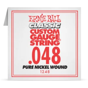 Ernie Ball Single Pure Nickel 048
