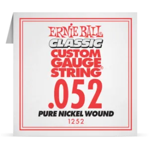 Ernie Ball Single Pure Nickel 052