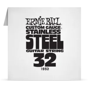 Ernie Ball Single Stainless 032